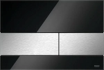 Кнопка для инсталляции TECE Square 9240806 черный/нержавеющая сталь