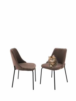 Стул "Флорес" 2 шт. Антивандальная ткань, Дизайнерские ножки