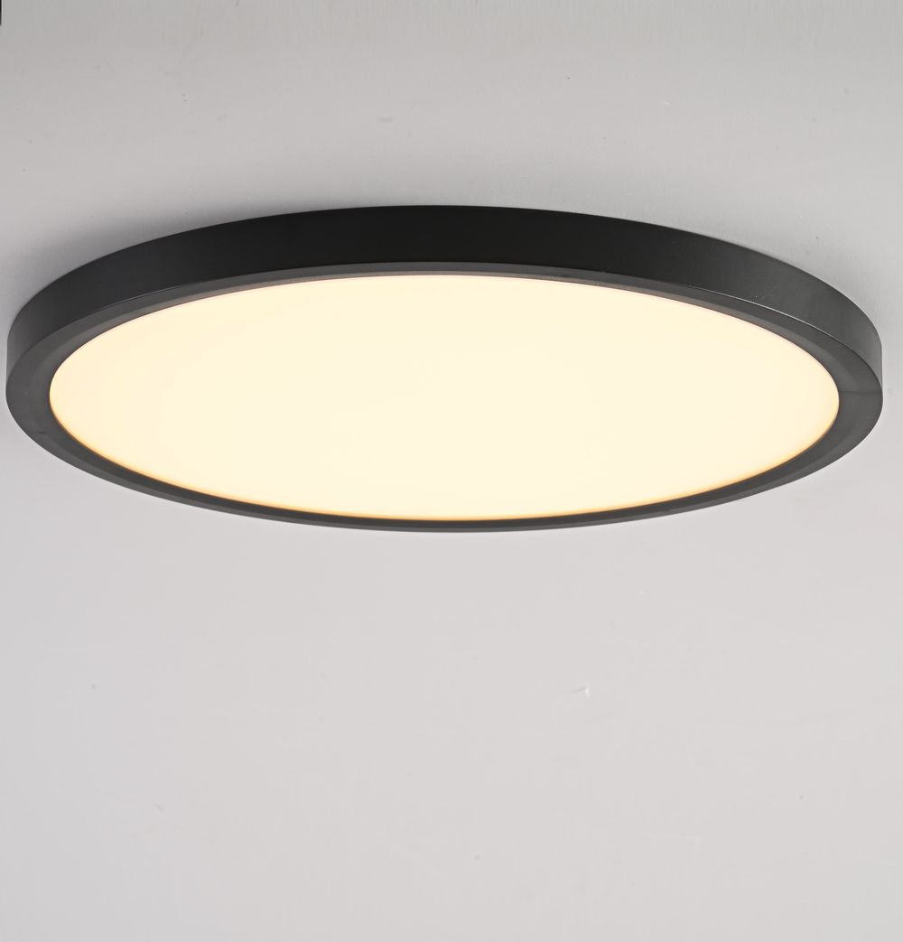 Потолочный Светильник Slim D30 Чёрный By Imperiumloft