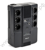 SKAT-UPS 600 AI ИБП 220В 360Вт 1АКБ 7Ач внутр. меандр. стаб-ция напр-я. 6 выходов