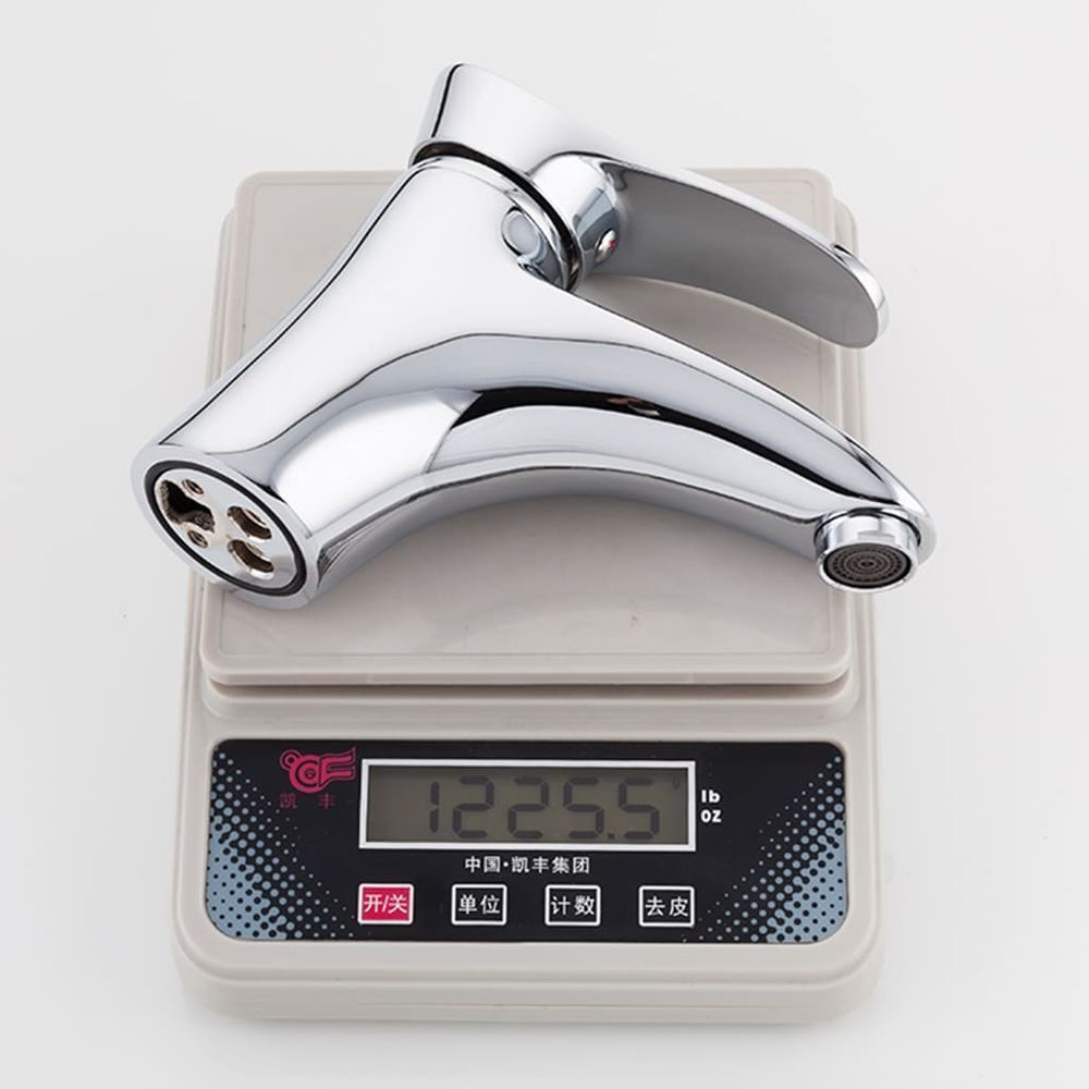 Смеситель для раковины, Frap, корот изл, с картриджем, хром, F1001