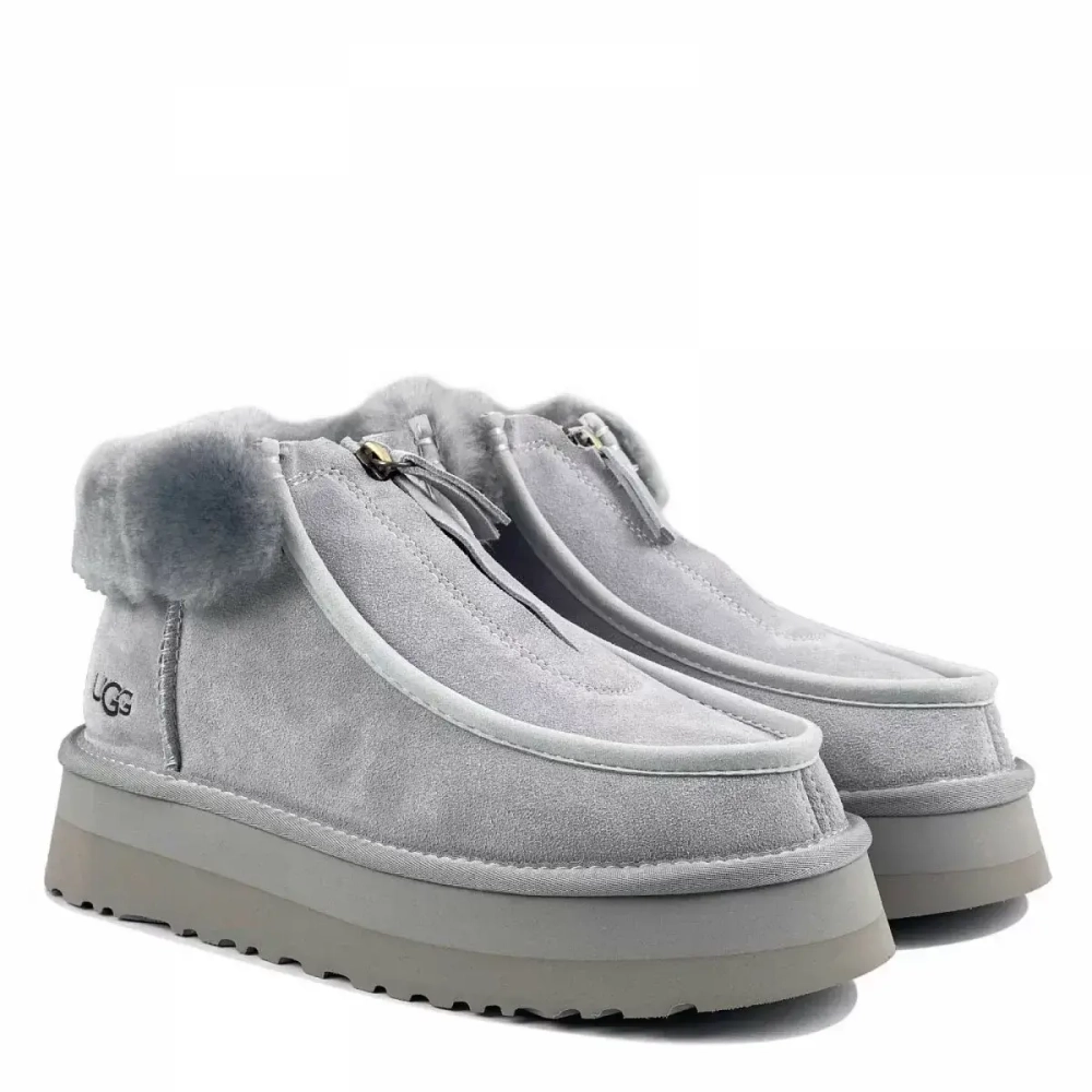 Ugg Funkette Platform Boots Grey-Violet