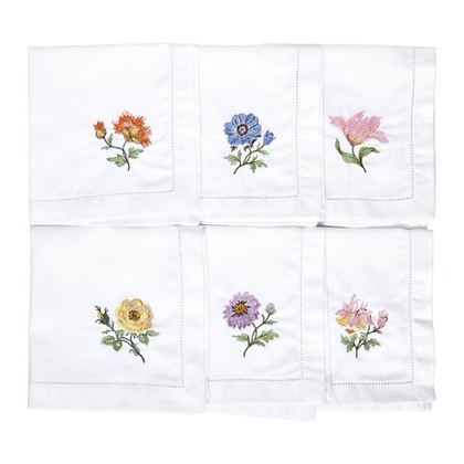 Набор салфеток "Мейсенский букет"