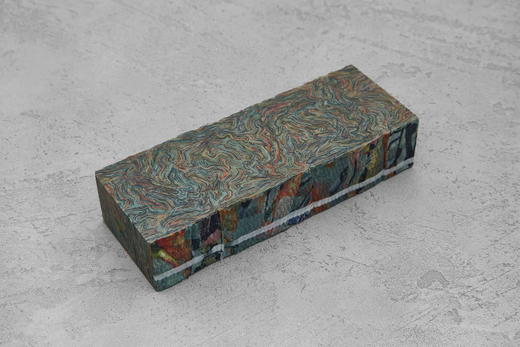 Авторская микарта, блок 136х48х28мм T074