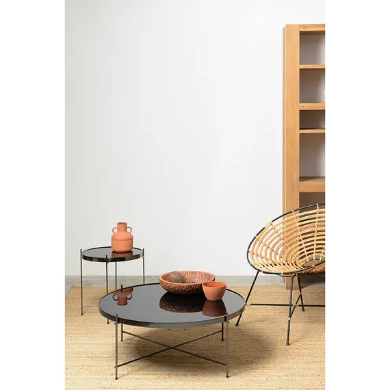 Столик josen, D85 см, черный