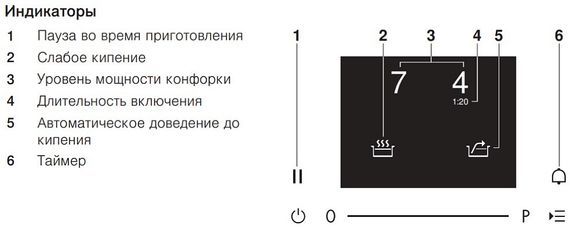 Индукционная варочная панель V-ZUG CookTop V2000 I804 CTI2T-31146