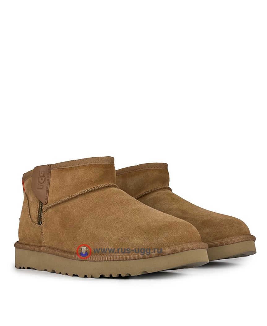 MEN'S CLASSIC ULTRA MINI ZIP BOOT Chestnut
