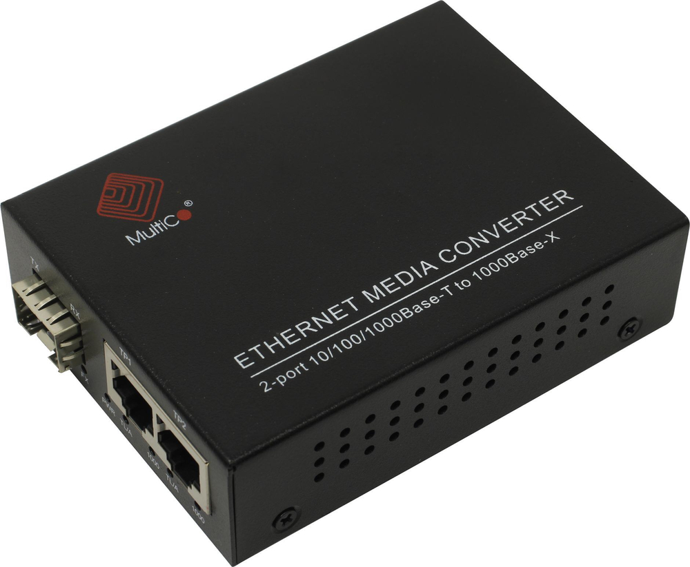 Конвертер MultiCo &lt;MY-MC1110SFP2&gt; 1000Base-T to SFP Media Converter (2UTP, 1SFP)
