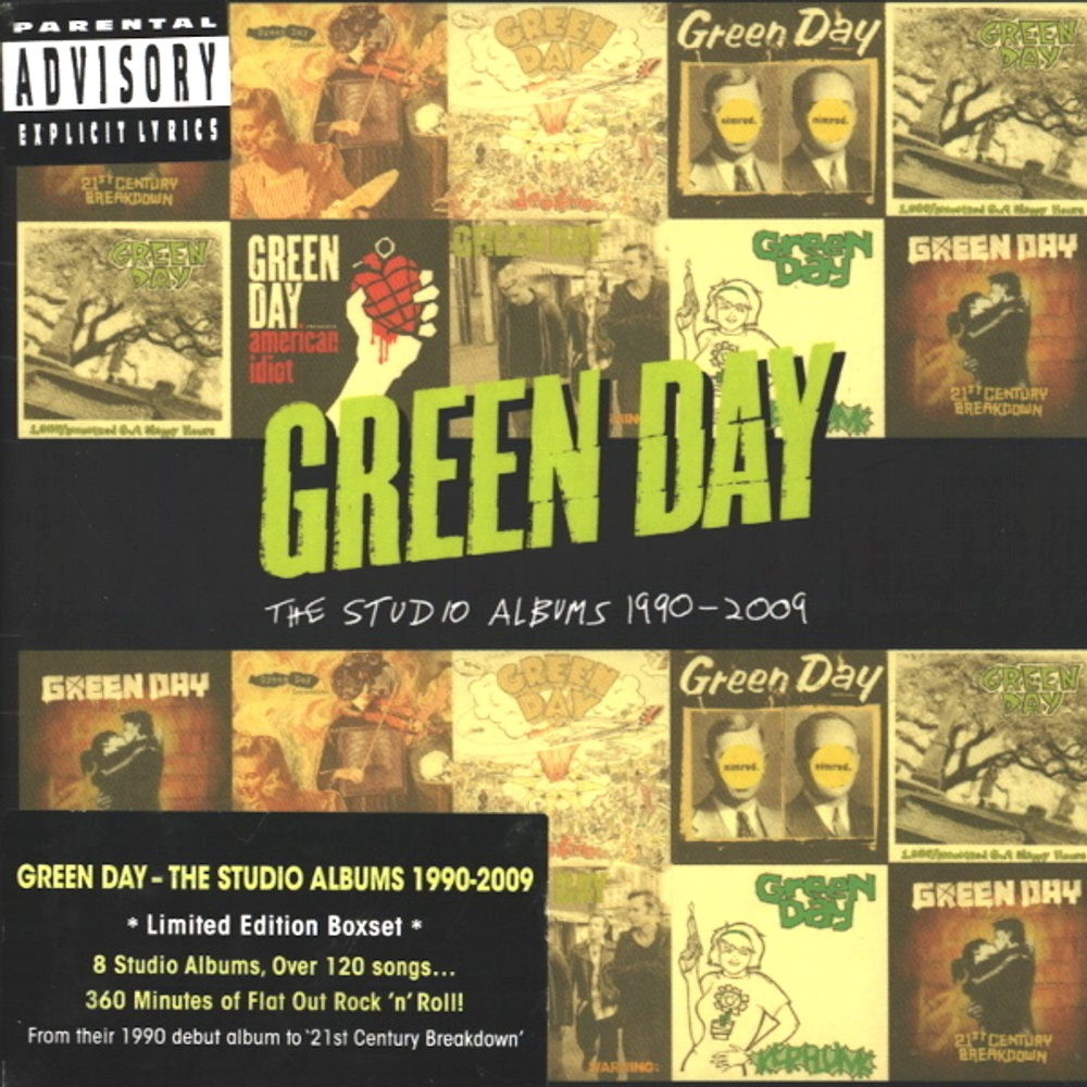 Green Day / The Studio Albums 1990-2009 (8CD)