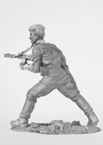 Оловянный солдатик Автоматчик РККА. Атака. (№ 5)
