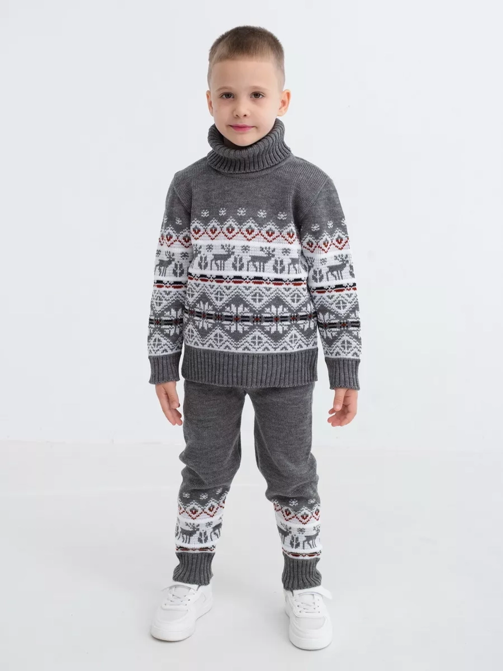 Рейтузы вязаные с орнаментом