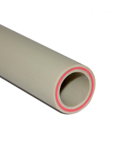 Труба РР 20 PN20 (стекловолокно) серый (Tebo)