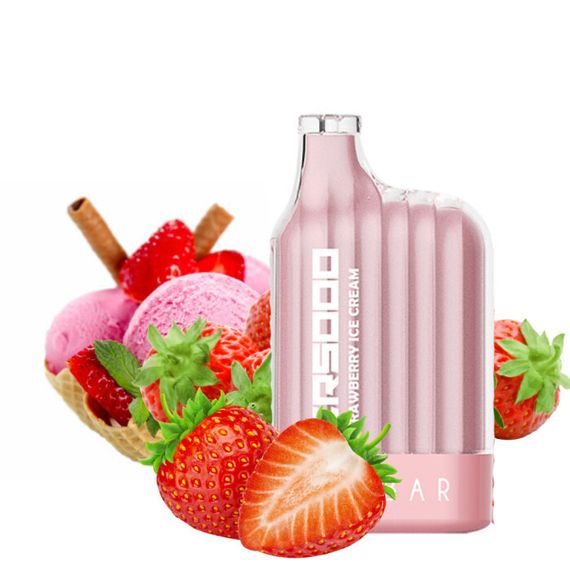 Elf Bar CR5000 - Strawberry Ice Cream (5% nic)