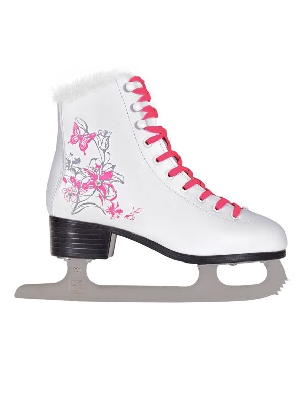 Коньки фигурные с мехом RUSH ACTION