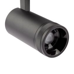 Трековый светильник трехфазный ЭРА STR-30-99-40K-B30 регулируемый луч 4000K черный