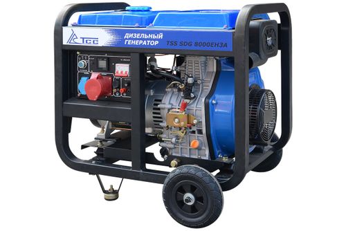 Дизель генератор TSS SDG 8000EH3A в кожухе МК-2.1 - [7.5 кВт / 380V]