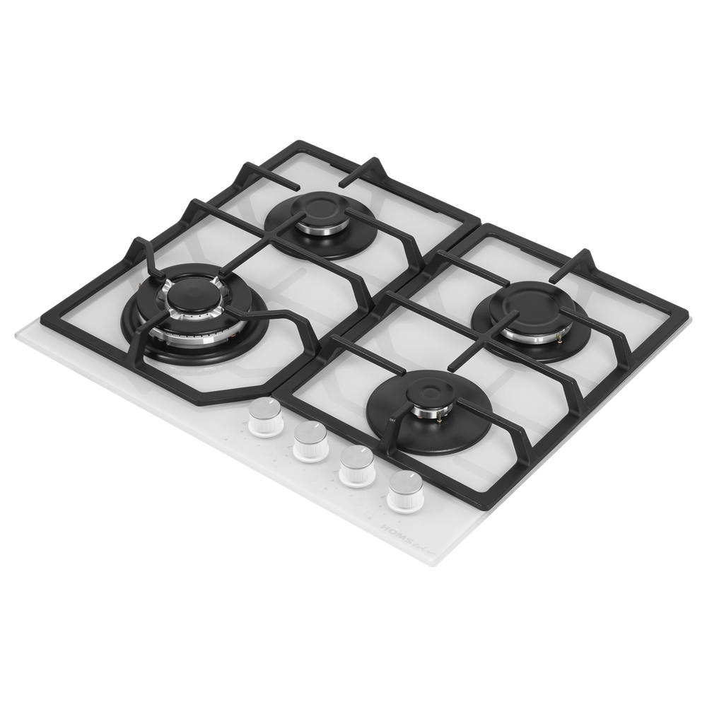 Газовая варочная панель HOMSair HGG643TGCWH фото 4
