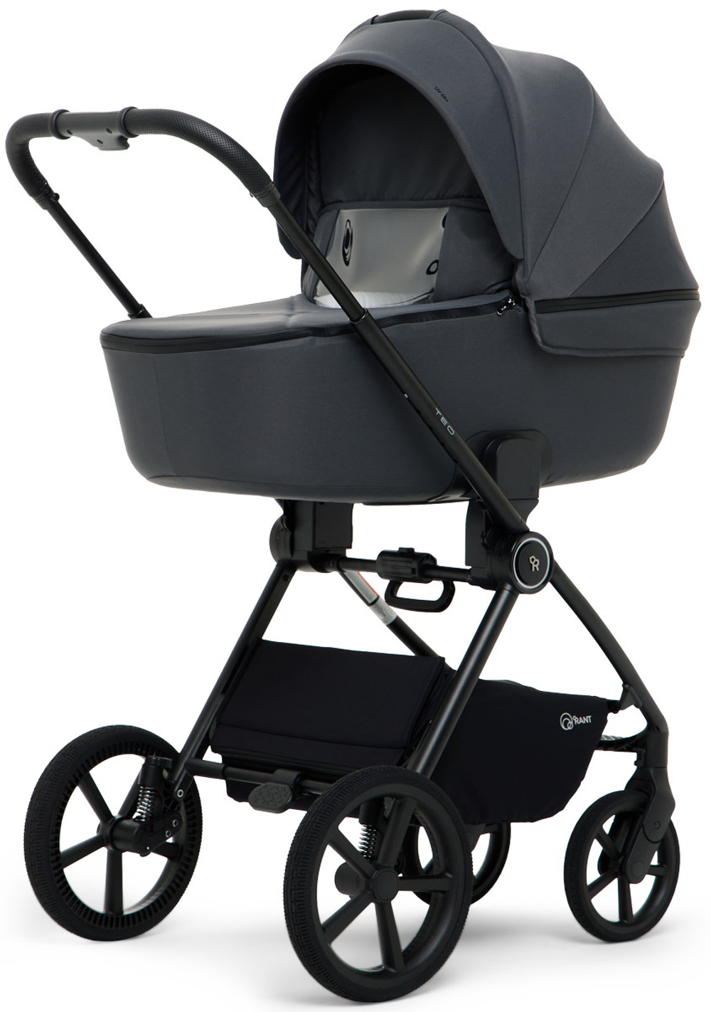 Детская коляска Rant Teo Soft 3 в 1 с автокреслом Aster Zero Olive Graphite