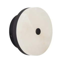 Светильник SP-MENTA-WALL-R165-12W Warm2700 (BK, 130 deg, 230V) (Arlight, IP20 Мрамор, 5 лет) 061700
