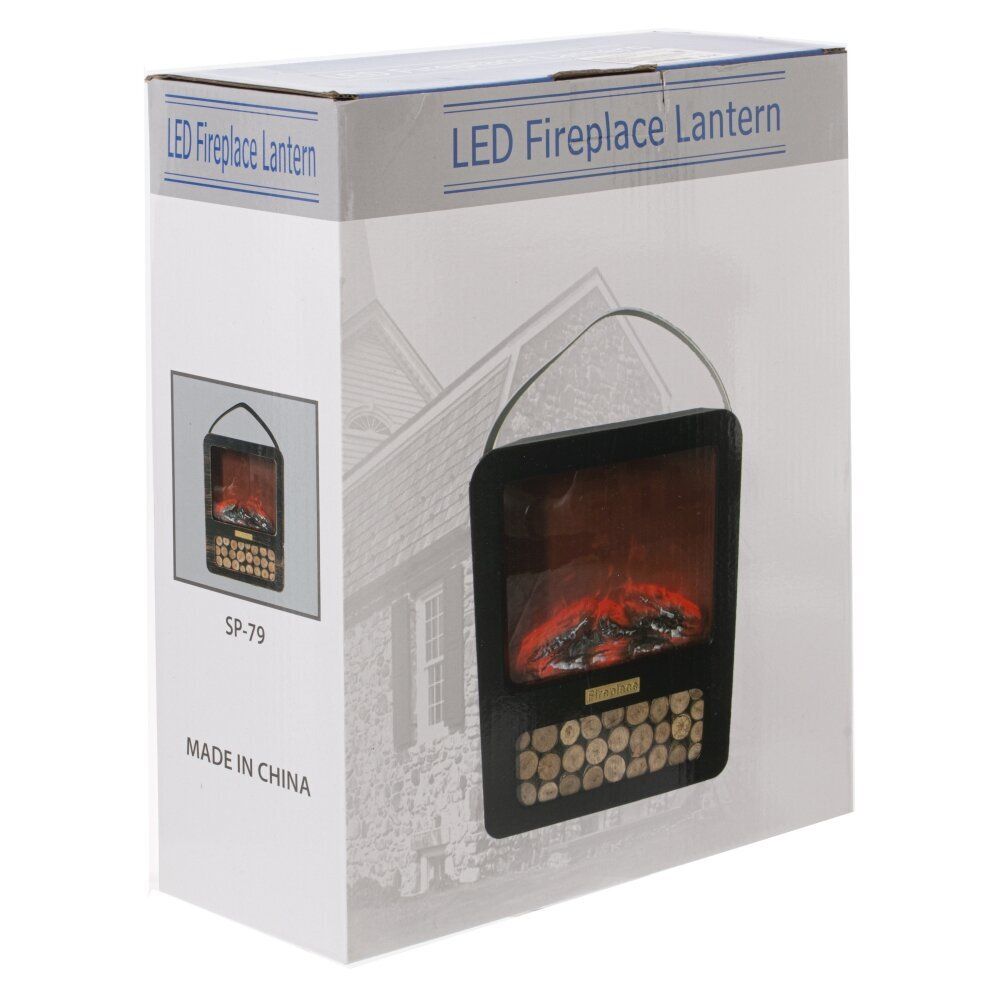 GAEM Изделие декоративное "Камин", L24,5 W9,5 H29,5 см, (подсветка, USB, 3xLR14 не прилаг.)