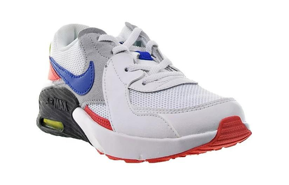 Middle-aged children's Nike Air Max Excee low-cut trend all-match children's casual shoes white