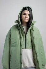 Капюшон-манишка Alexandra Talalay AH001 фисташковый