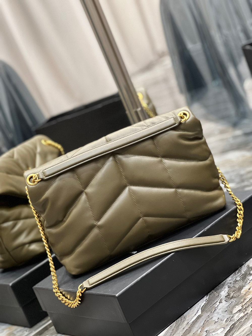 Saint Laurent Loulou Puffer Bag 35 cm