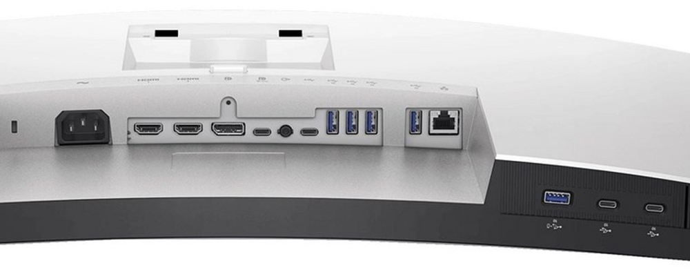 Монитор DELL U3824DW серебристый