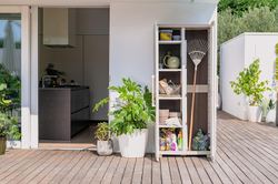 Уличный пластиковый шкаф Keter Groove Multi Purpose