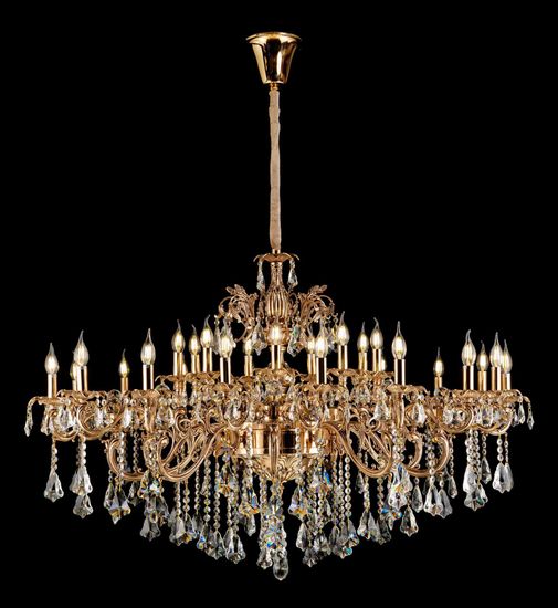 1002/18+9 FGD+BK (1) Люстра Veneto Luce (в 2-х коробках) A,B