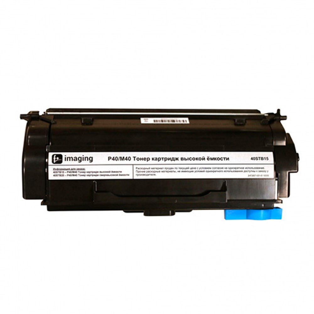 F+ 15000 (40STB15) Тонер-картридж {P40dn/M40adn, 15 000стр.}