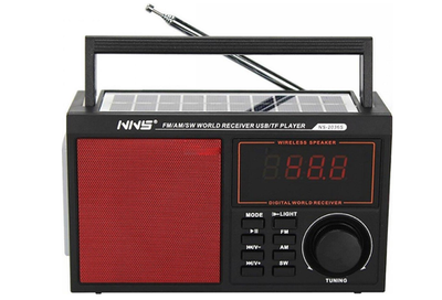 Радиоприемник NNS NS-2036S +MP3 USB/TFплеер Solar панель