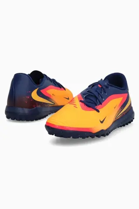 Сороконожки Nike Phantom 6 Low Academy Erling Haaland TF - оранжевый