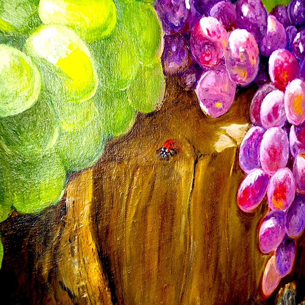 Картина «Краски осени» | Холст, масло 40х50 см | Художница Ефимова Ольга