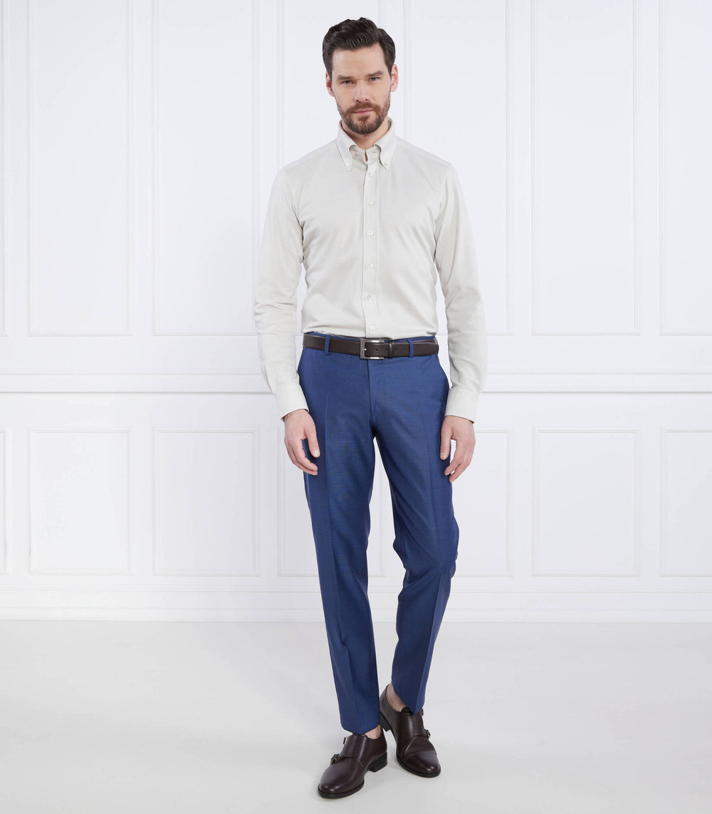 хлопчатобумажные брюки blayr-str Joop! - темно-синий(30036951)