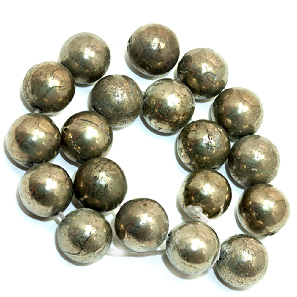 Бусина пирит асс.