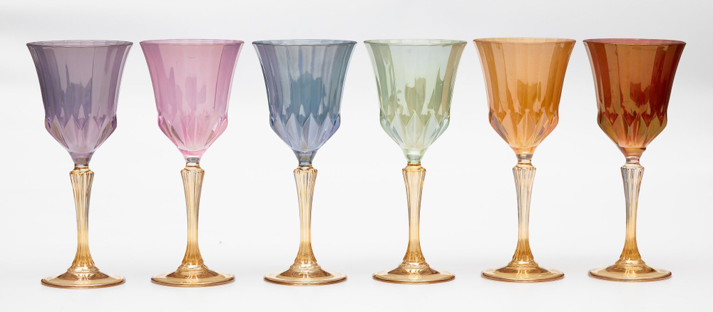 Набор бокалов для вина 6шт 21.7см Cre Art Calle 02