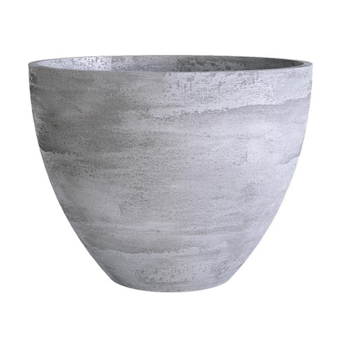 Кашпо Concretika Upon D45 H35 Concrete Grey Light