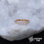 Кликер Twilight Opal #17 PVD Rose 1.2мм