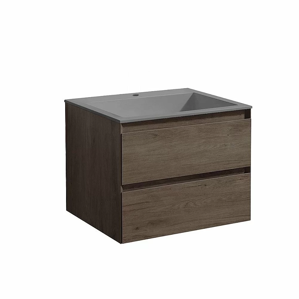 Тумба с раковиной Vincea Luka 60 R.Oak