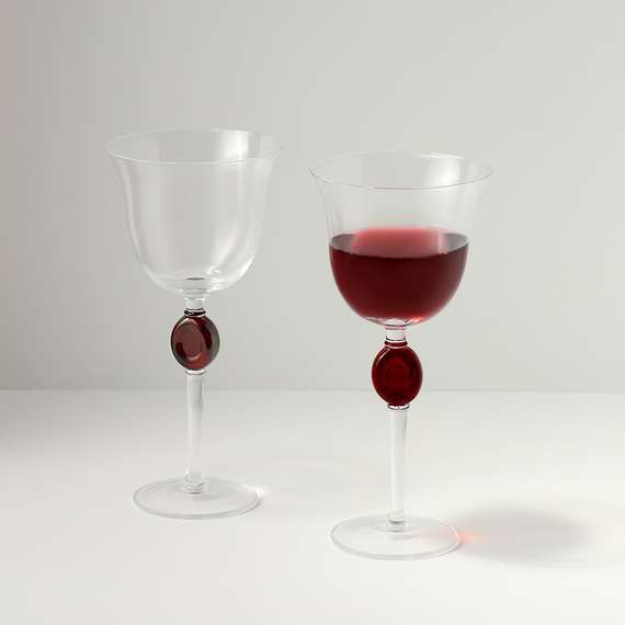 Набор бокалов для вина bijou, 350 мл, 2 шт.