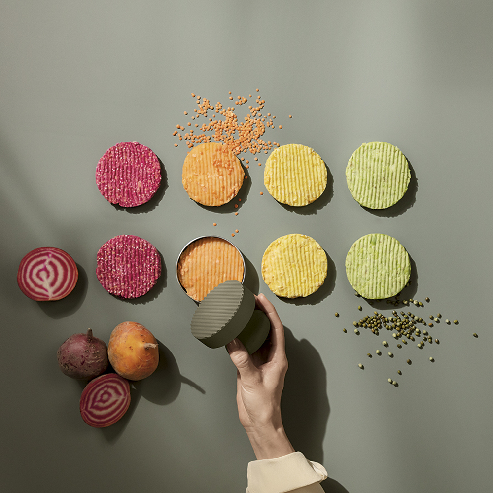 Пресс для котлет green tool, зеленый