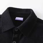 Рубашка Ymkashix Velvet Button черная