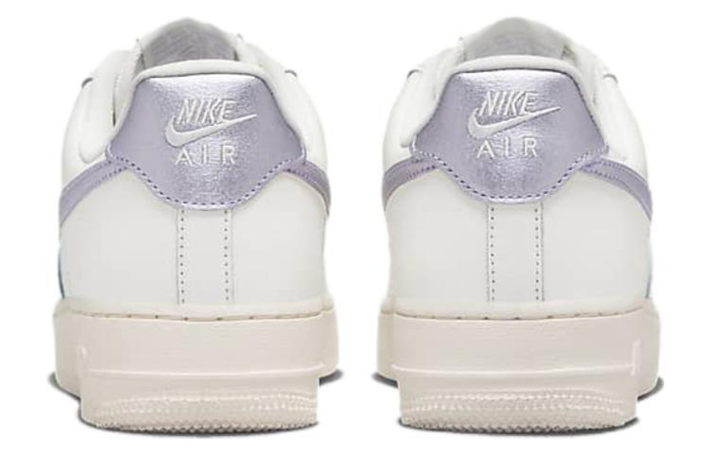 Кроссовки Nike Air Force 1 Low '07 "Metallic Purple" (Женская размерная сетка)