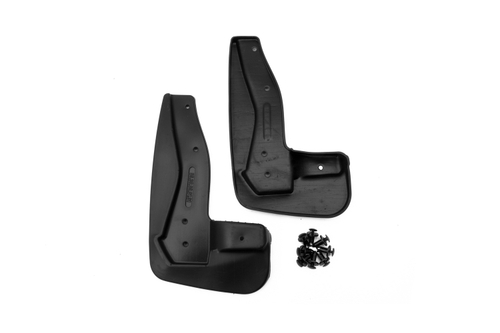 Брызговики передние MITSUBISHI PAJERO SPORT III 2015-2021 2 шт. (полиуретан) (optimum) в пакете  NLF.35.30.F13