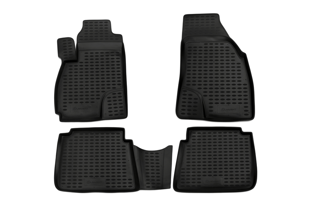 Коврики Standard, в салон HYUNDAI Santa Fe Classic 2001-2006, 4 шт. (полиуретан, серые) Element.NLC.20.11.211