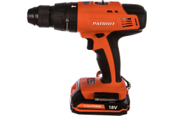 Аккумуляторная дрель-шуруповерт PATRIOT BR 180Li-h 180301460, 0-400/0-1400 об/мин, 3.6 кг