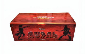 Батарея салютов ДУЭЛЬ (веер) (188/1; 1,2; 1,75) TKB004