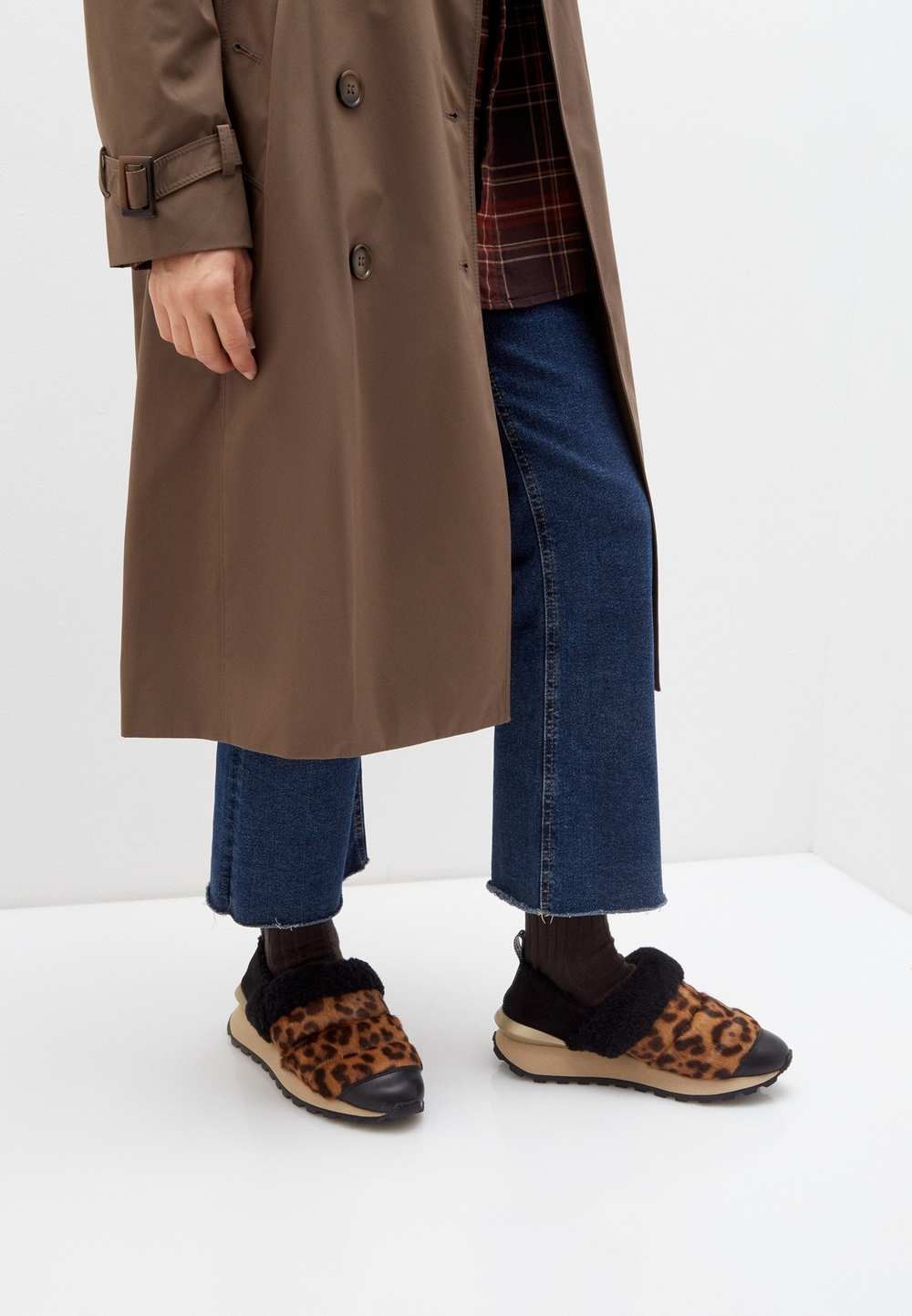 Слипоны женские VOILE BLANCHE QWARK