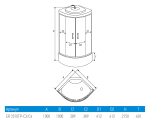 Душевая кабина Comfort ER 3510TP-C3
